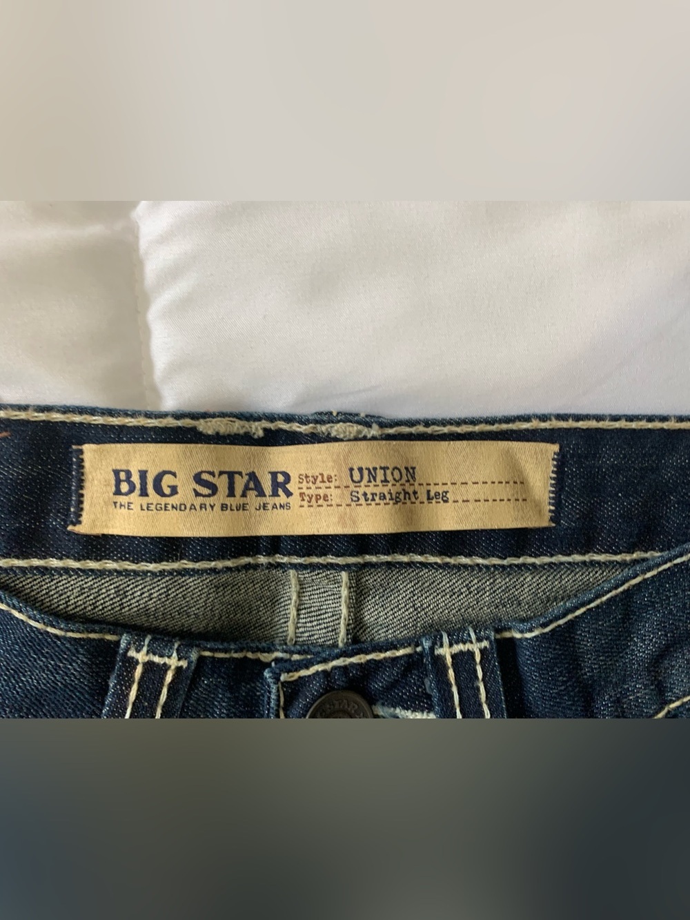 New Big Star Straight Leg jeans Size 29S - Picture 5 of 8